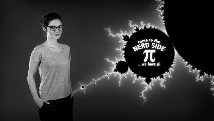 nerds, Women, Women with glasses, Actress, Mathematics, Fractal, Geek HD Wallpaper Desktop Background