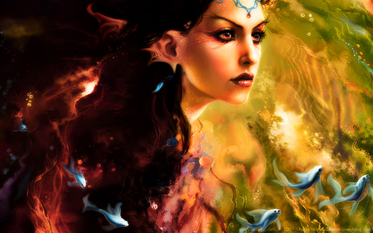 women, Fantasy art HD Wallpaper Desktop Background