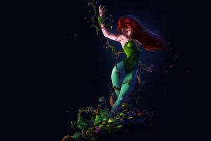 Poison Ivy, Women, Fantasy art, Artwork