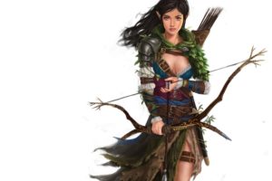 archer, Women, Fantasy art