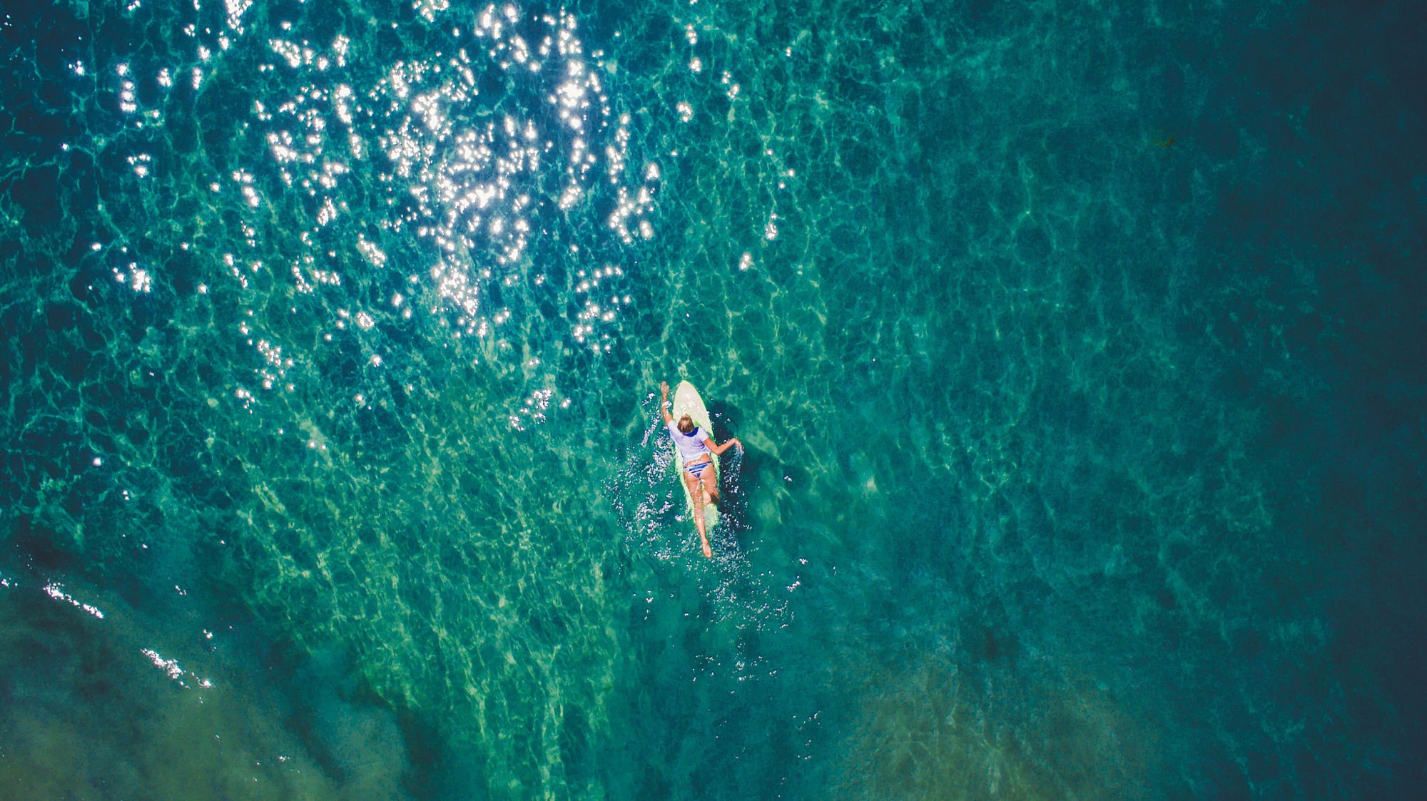 women, Nature, Sea, Surfing Wallpaper