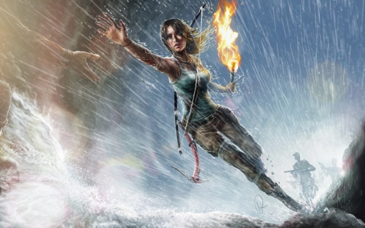 women, Lara Croft HD Wallpaper Desktop Background