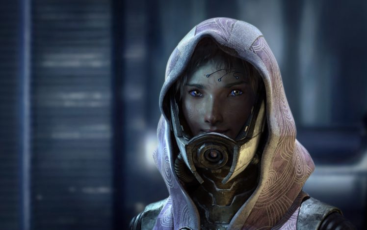 women, Artwork, Mass Effect, Hoods HD Wallpaper Desktop Background