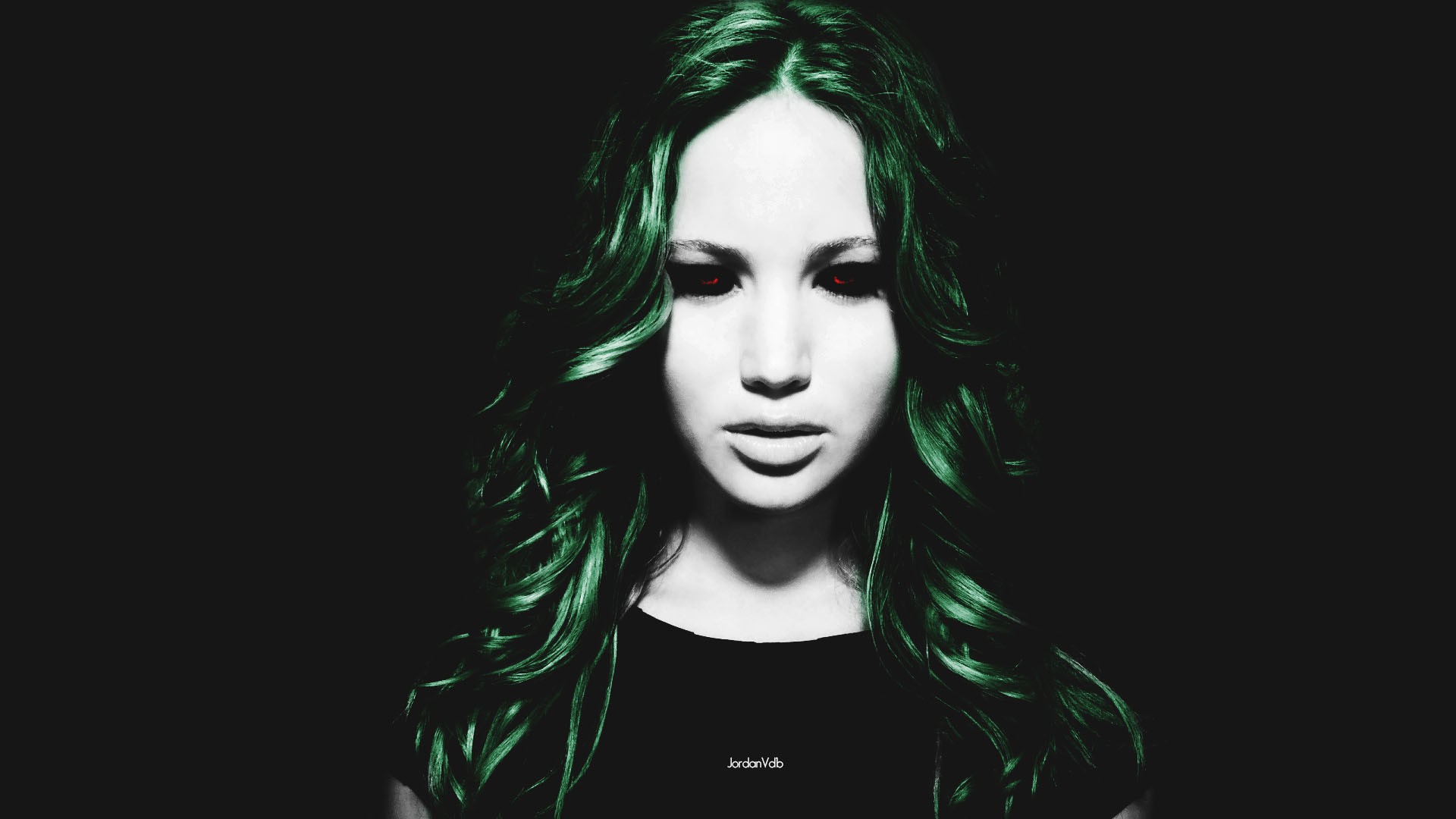 women, Celebrity, Jennifer Lawrence, Demon Wallpaper