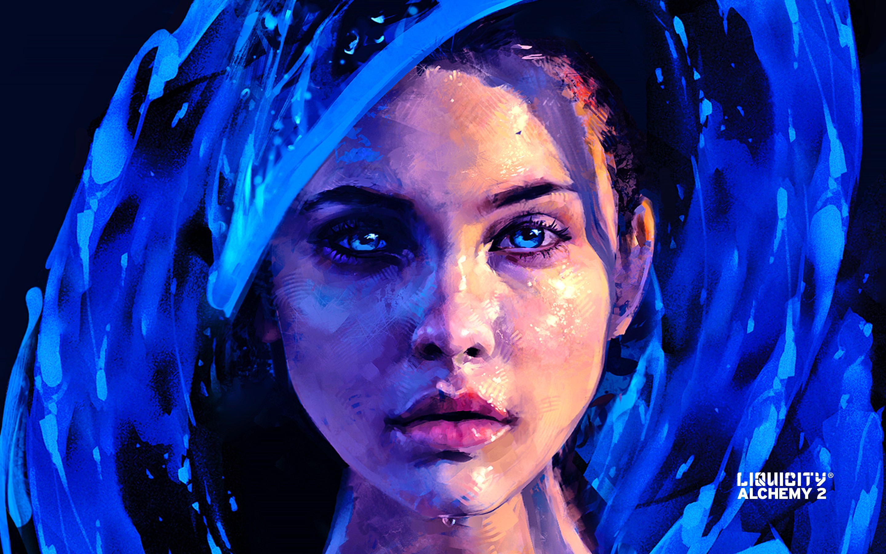 women, Drum and bass, Digital art, Portrait Wallpaper