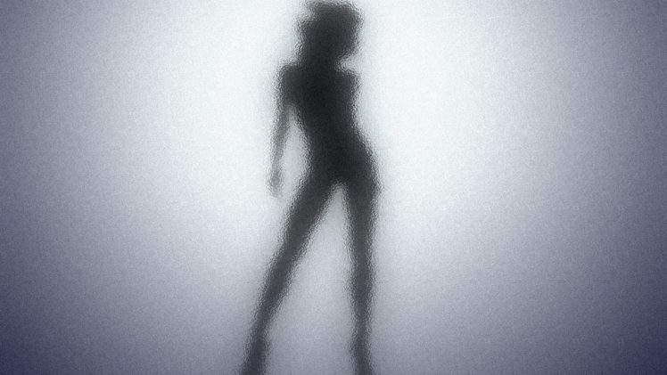 blurred, Outline, Women, Glass, Silhouette HD Wallpaper Desktop Background