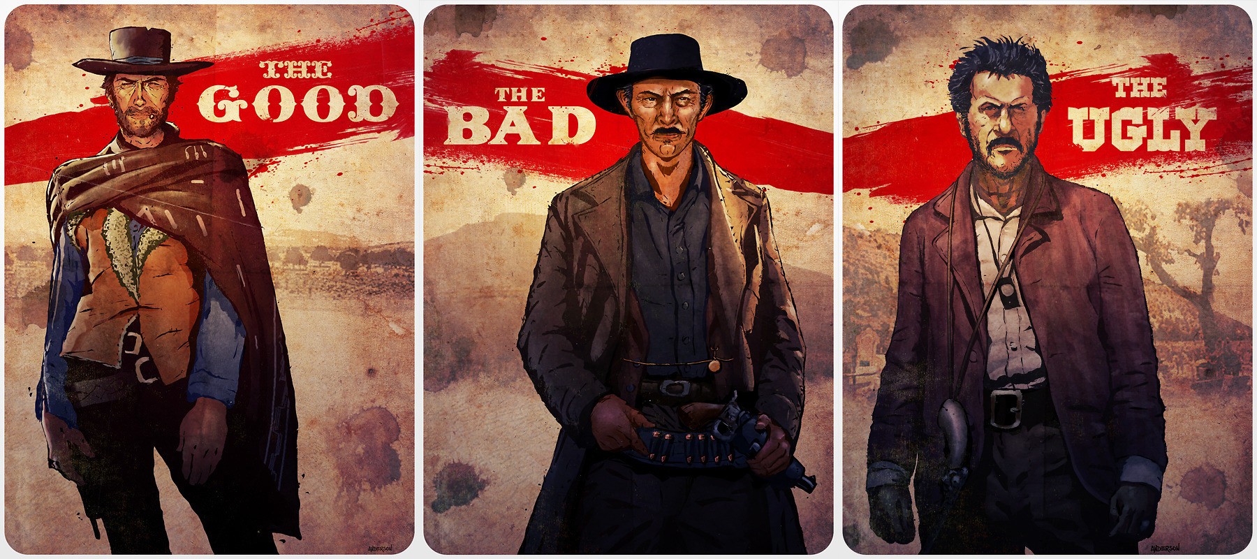 Clint Eastwood, The Good, The Bad and the Ugly Wallpapers HD / De...