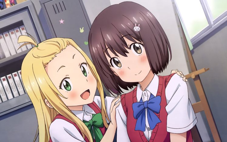 Kono Bijutsubu ni wa Mondai ga Aru!, Anime girls, Usami Mizuki, Colette (Konobi), Anime HD Wallpaper Desktop Background