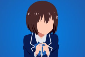 Kono Bijutsubu ni wa Mondai ga Aru!, Anime girls, Usami Mizuki, Anime, Simple background