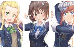 Kono Bijutsubu ni wa Mondai ga Aru!, Anime girls, Usami Mizuki, Imari Maria, Colette (Konobi), Collage, Anime