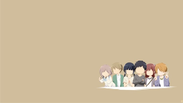 ReLIFE, Onoya An, Hishiro Chizuru, Kariu Rena, Kaizaki Arata, Yoake Ryō HD Wallpaper Desktop Background