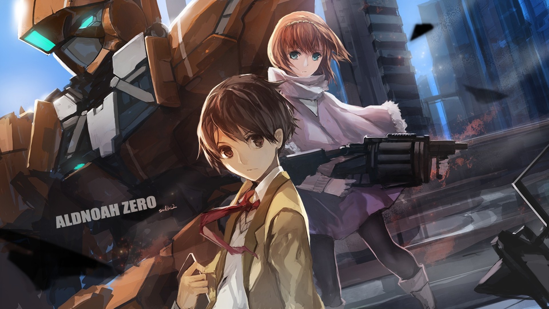 Aldnoah.Zero, Asseylum Vers Allusia, Kaizuka Inaho Wallpaper