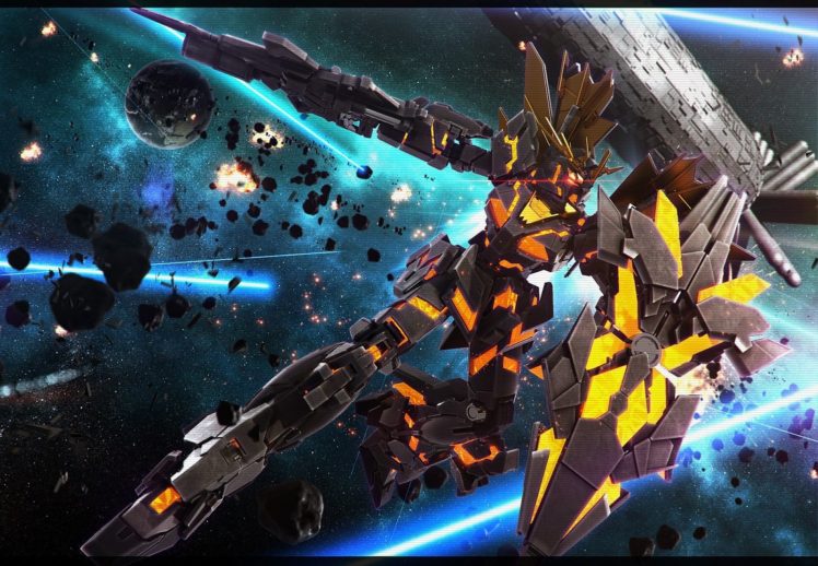 Gundam, Space HD Wallpaper Desktop Background