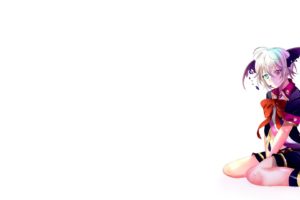 original characters, Anime girls, White background, Demon