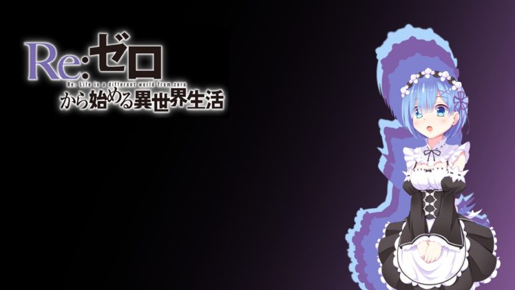 Re: Zero Kara Hajimeru Isekai Seikatsu, Anime girls, Rem (Re: Zero) HD Wallpaper Desktop Background