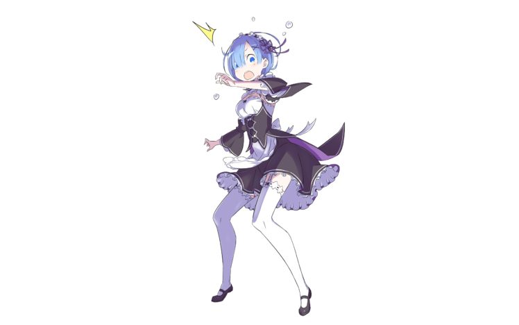 Re: Zero Kara Hajimeru Isekai Seikatsu, Anime girls, Rem (Re: Zero), Anime HD Wallpaper Desktop Background