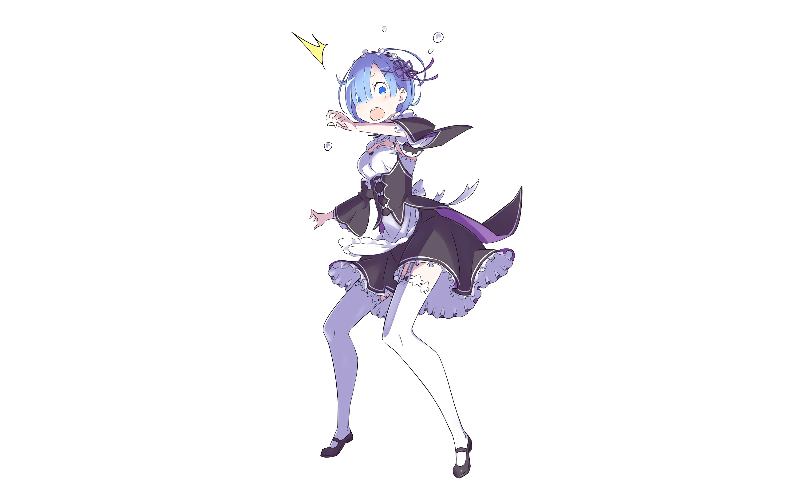 Re: Zero Kara Hajimeru Isekai Seikatsu, Anime girls, Rem (Re: Zero), Anime Wallpaper