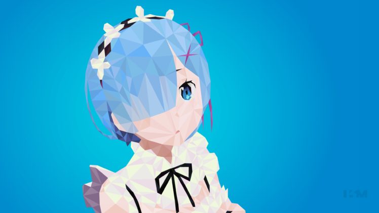 Re: Zero Kara Hajimeru Isekai Seikatsu, Anime girls, Rem (Re: Zero), Anime HD Wallpaper Desktop Background