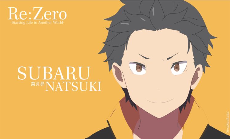 Re: Zero Kara Hajimeru Isekai Seikatsu, Natsuki Subaru, Anime HD Wallpaper Desktop Background