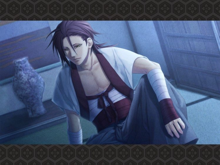 Hakuouki Shinsengumi Kitan, Heisuke toudo, Sanosuke harada, Anime ...