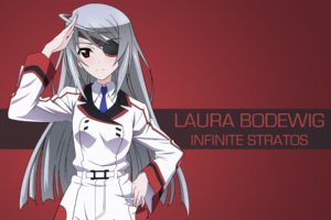 Infinite Stratos, Anime girls, Bodewig Laura