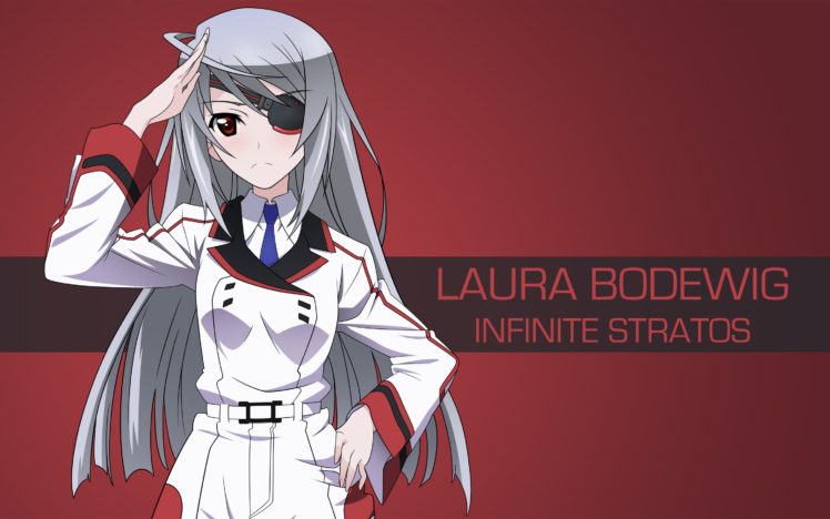 Infinite Stratos, Anime girls, Bodewig Laura HD Wallpaper Desktop Background