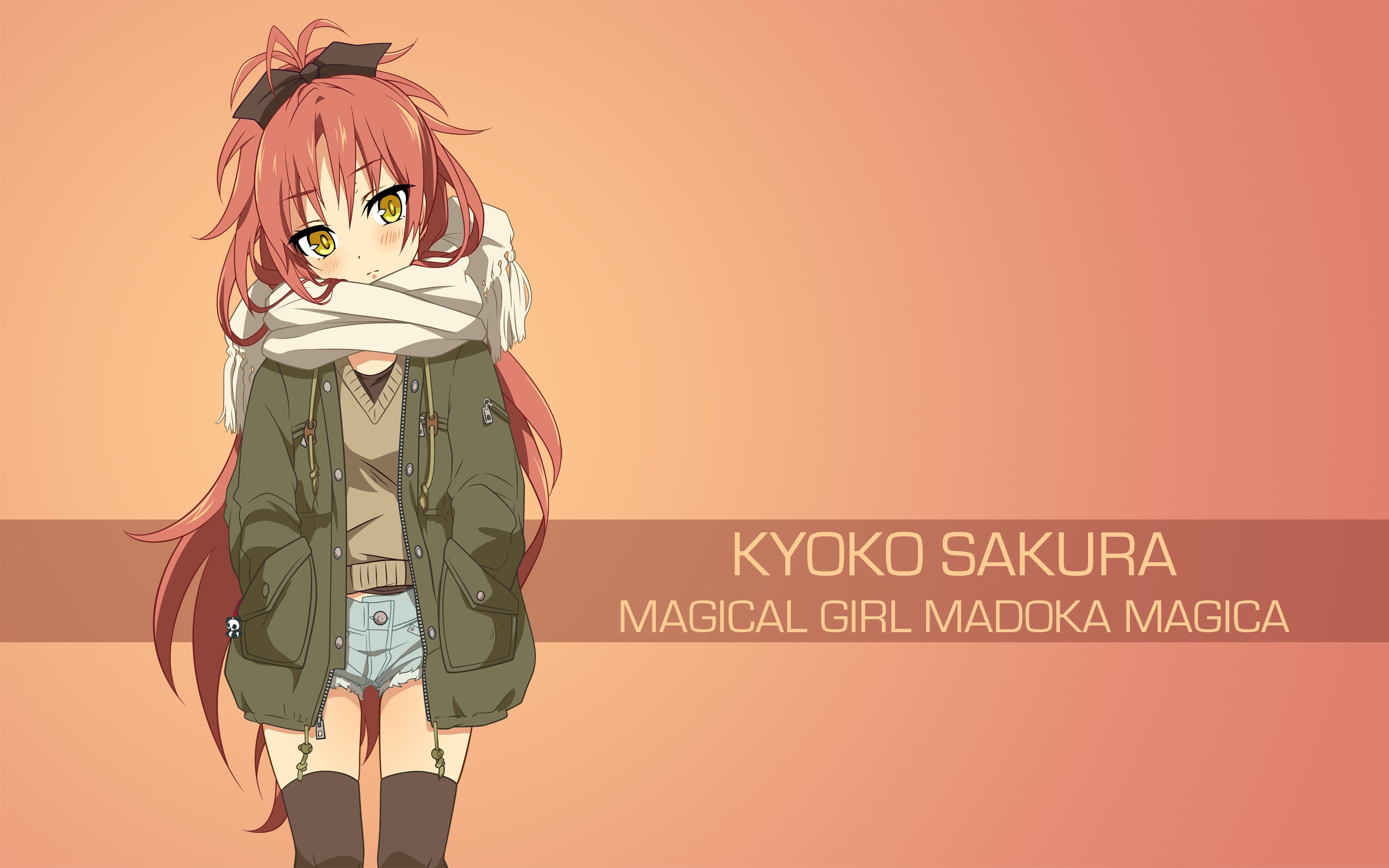 Mahou Shoujo Madoka Magica, Sakura Kyoko, Anime girls Wallpaper