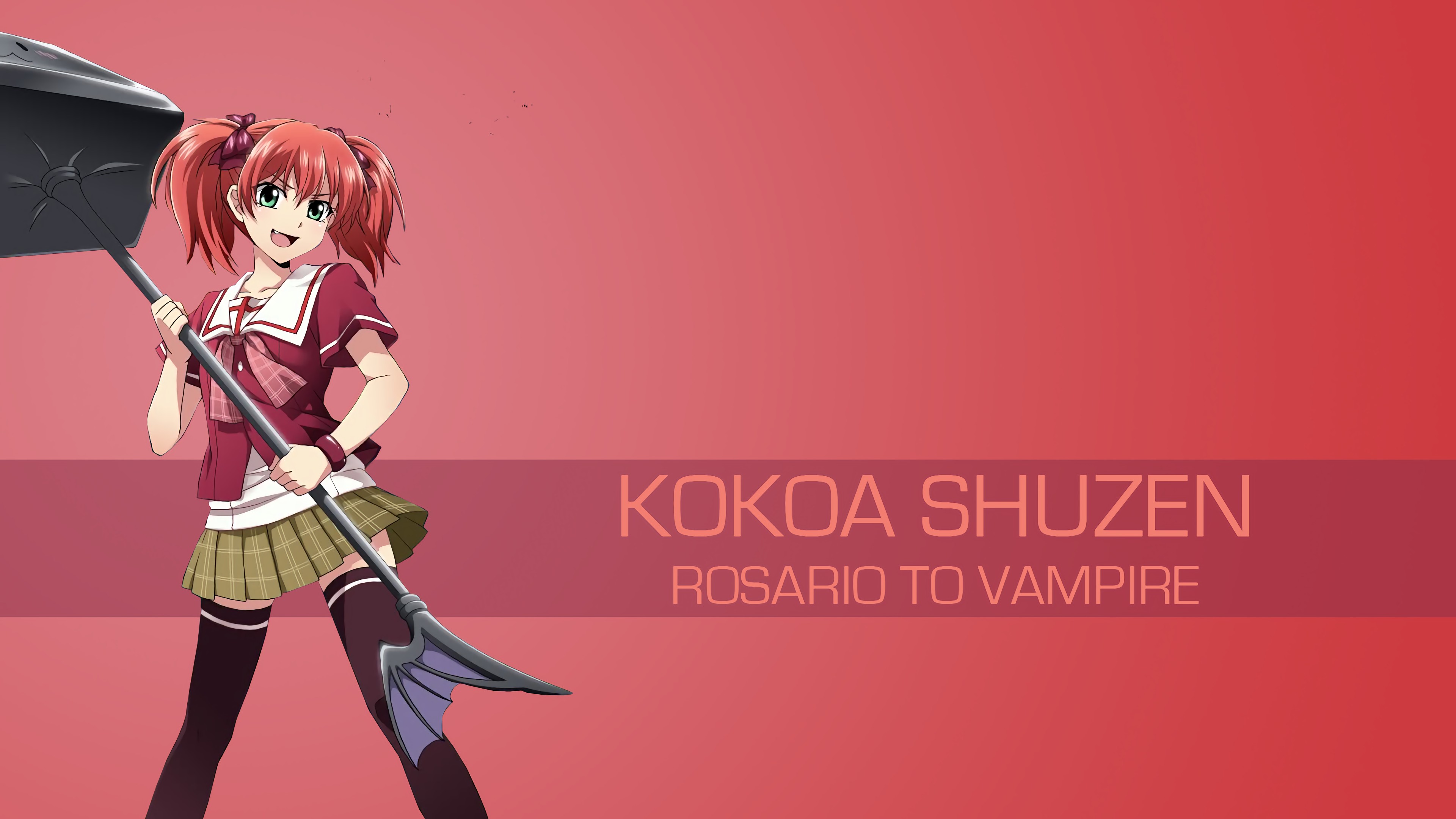 Rosario + Vampire, Anime girls, Shuzen Kokoa Wallpaper