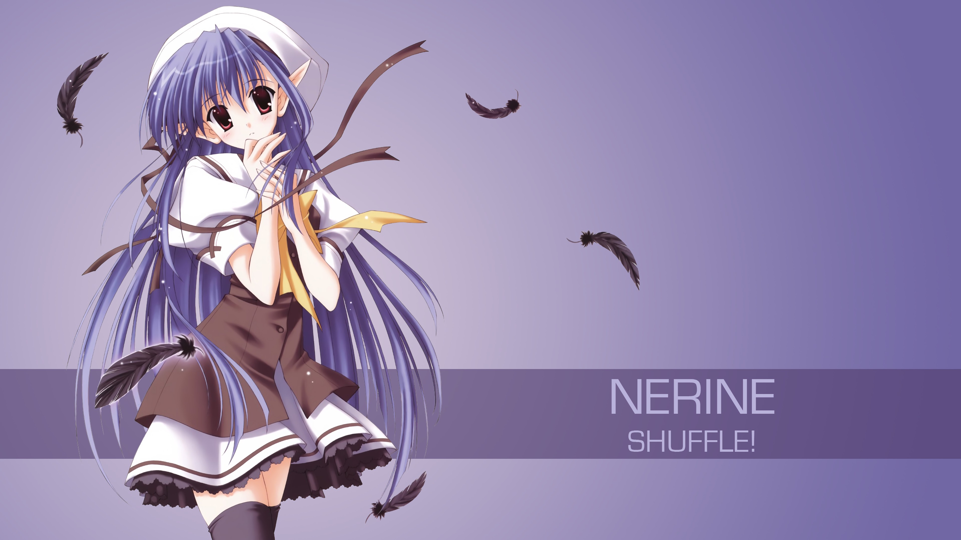 Shuffle!, Anime girls, Nerine Wallpaper