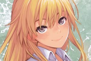 solo, Blonde, Hazel eyes, Anime girls, Shigatsu wa Kimi no Uso, Miyazono Kaori, Anime