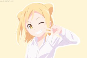 Demi chan wa Kataritai, Anime girls, Takanashi Hikari
