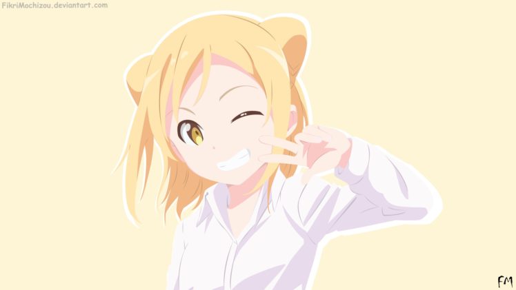 Demi chan wa Kataritai, Anime girls, Takanashi Hikari HD Wallpaper Desktop Background