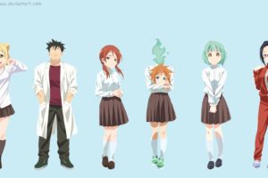 Demi chan wa Kataritai, Takanashi Himari, Machi Kyōko, Satō Sakie, Takanashi Hikari, Kusakabe Yuki