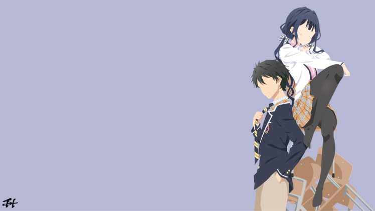 Masamune kun no Revenge, Adagaki Aki, Masamune Makabe HD Wallpaper Desktop Background