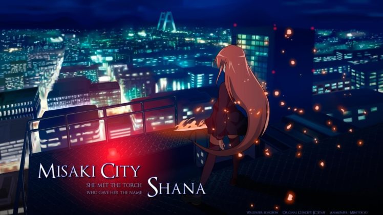 Shakugan no Shana, Anime girls, Shana HD Wallpaper Desktop Background