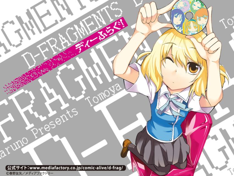 D Frag!, Anime girls, Shibasaki Roka HD Wallpaper Desktop Background