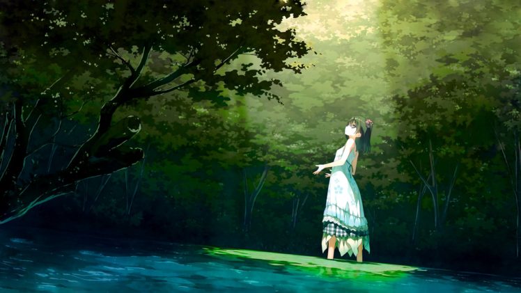 solo, Anime girls HD Wallpaper Desktop Background