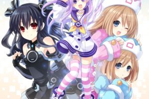 Hyperdimension Neptunia, Anime girls, Nepgear (Hyperdimension Neptunia), Uni (Hyperdimension Neptunia), Ram (Hyperdimension Neptunia), Rom (Hyperdimension Neptunia), Anime