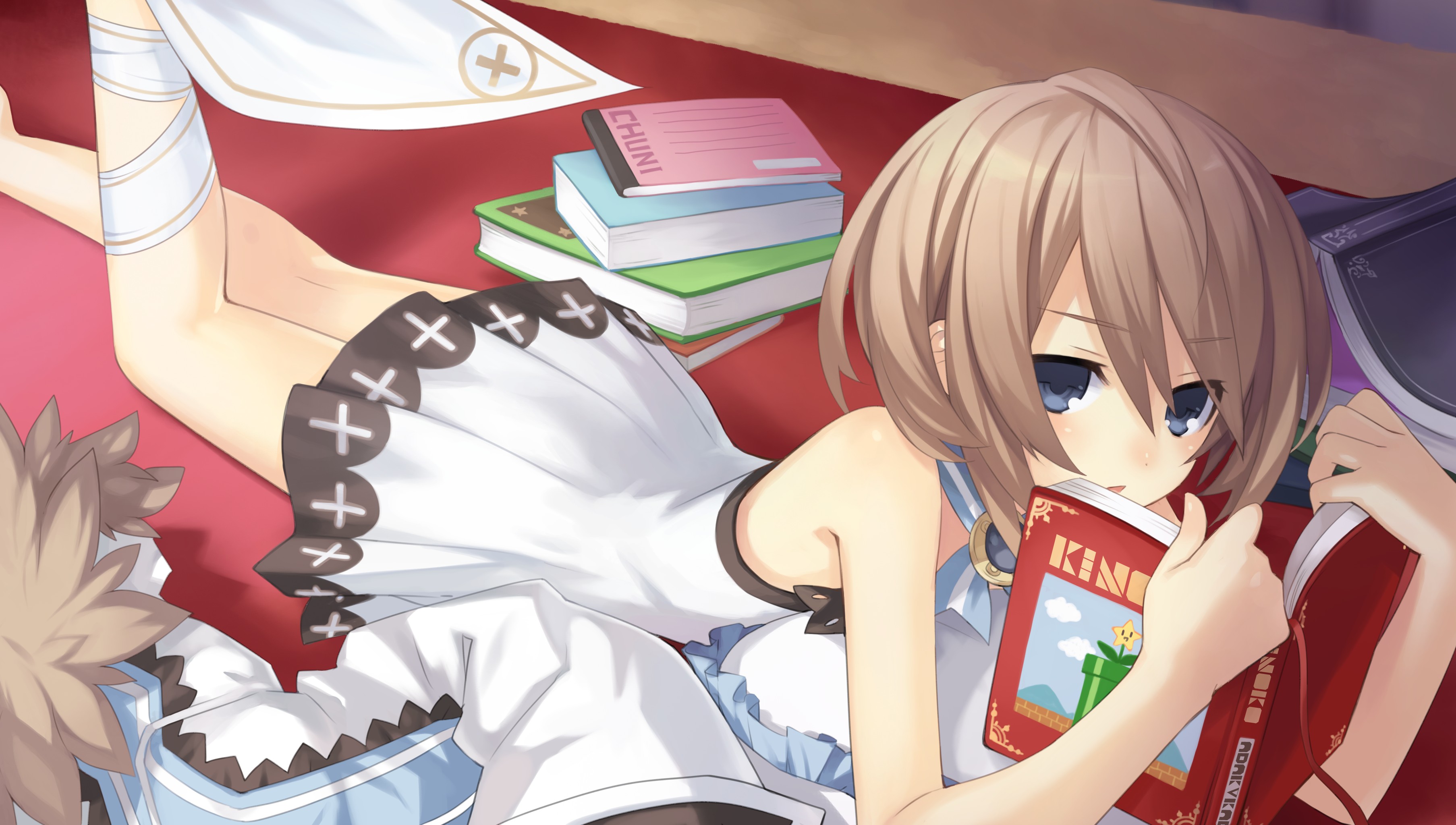 Hyperdimension Neptunia, Anime girls, Blanc (Hyperdimension Neptunia), Anime Wallpaper