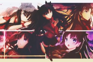 Fate Stay Night, Anime girls, Tohsaka Rin