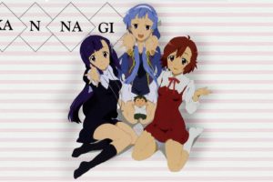 Kannagi, Nagi (Kannagi), Anime girls, Zange (Kannagi), Aoba Tsugumi