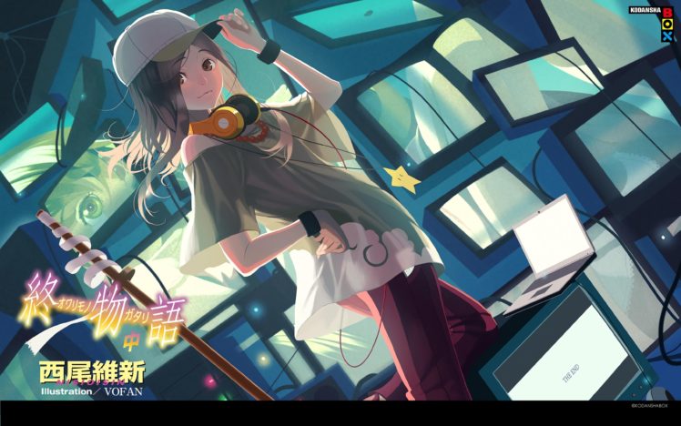 Monogatari Series, Anime girls, Gaen Izuko HD Wallpaper Desktop Background