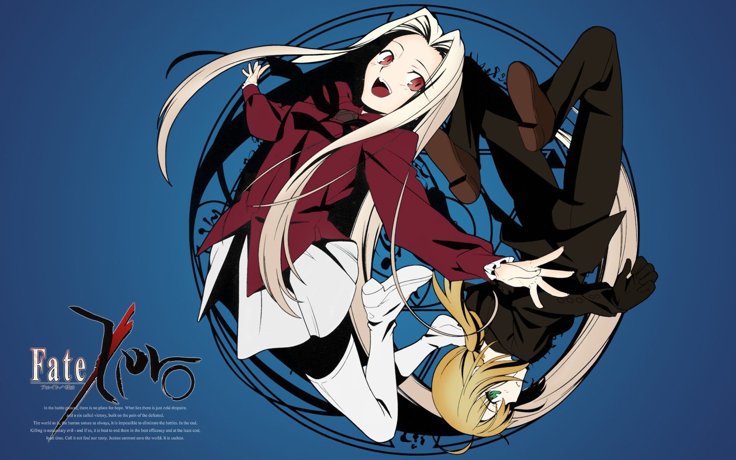 Fate Series, Fate Zero, Anime girls, Saber, Irisviel von Einzbern Wallpaper