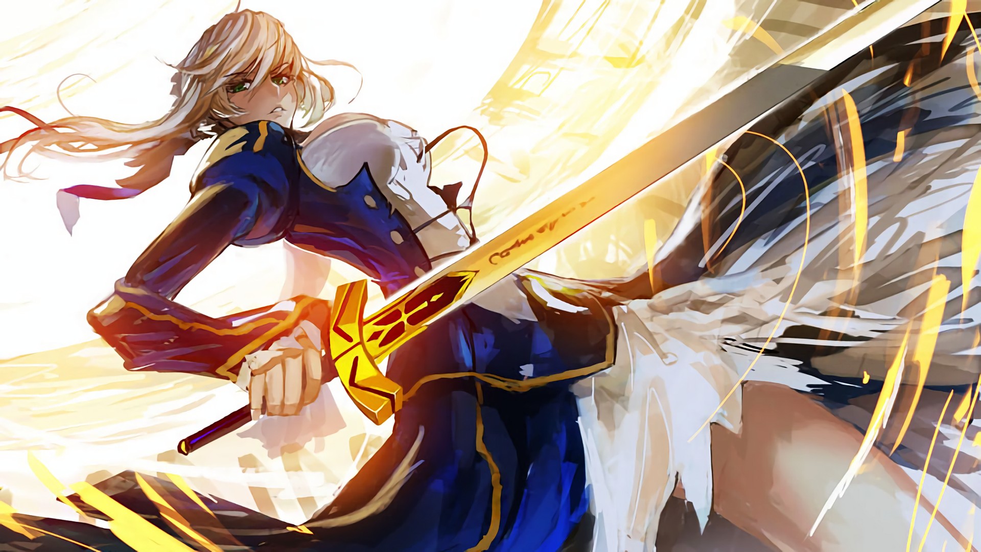 Fate Series, Fate Stay Night, Anime girls, Saber Wallpaper
