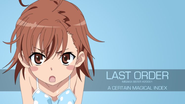 To aru Majutsu no Index, Anime girls, Last Order HD Wallpaper Desktop Background