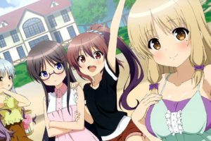 Jinsei, Anime girls, Endō Rino, Suzuki Ikumi, Kujō Fumi, Nikaidō Ayaka, Anime