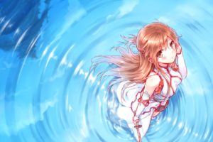 anime girls, Artwork, Sword Art Online