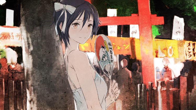 anime girls, Artwork, Nisekoi, Tsugumi Seishirou HD Wallpaper Desktop Background