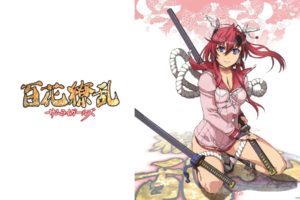 Hyakka Ryouran Samurai Girls, Anime girls, Yagyuu Juubei