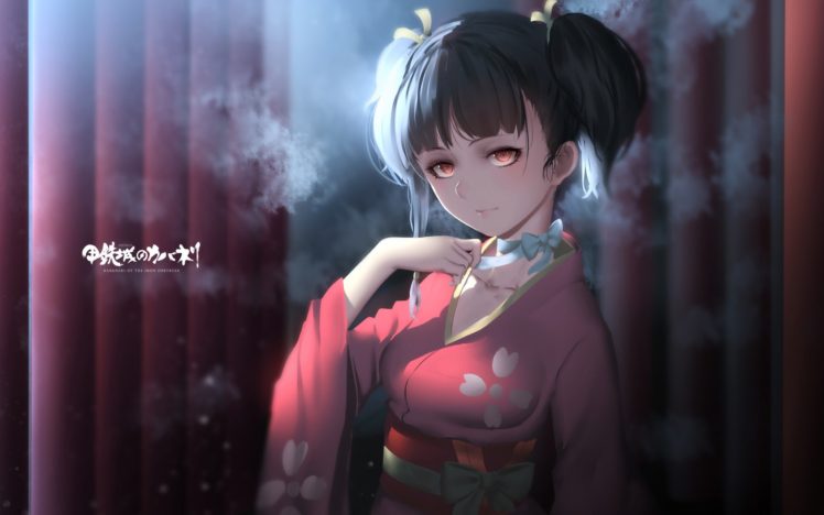 Koutetsujou no Kabaneri, Anime girls, Mumei HD Wallpaper Desktop Background